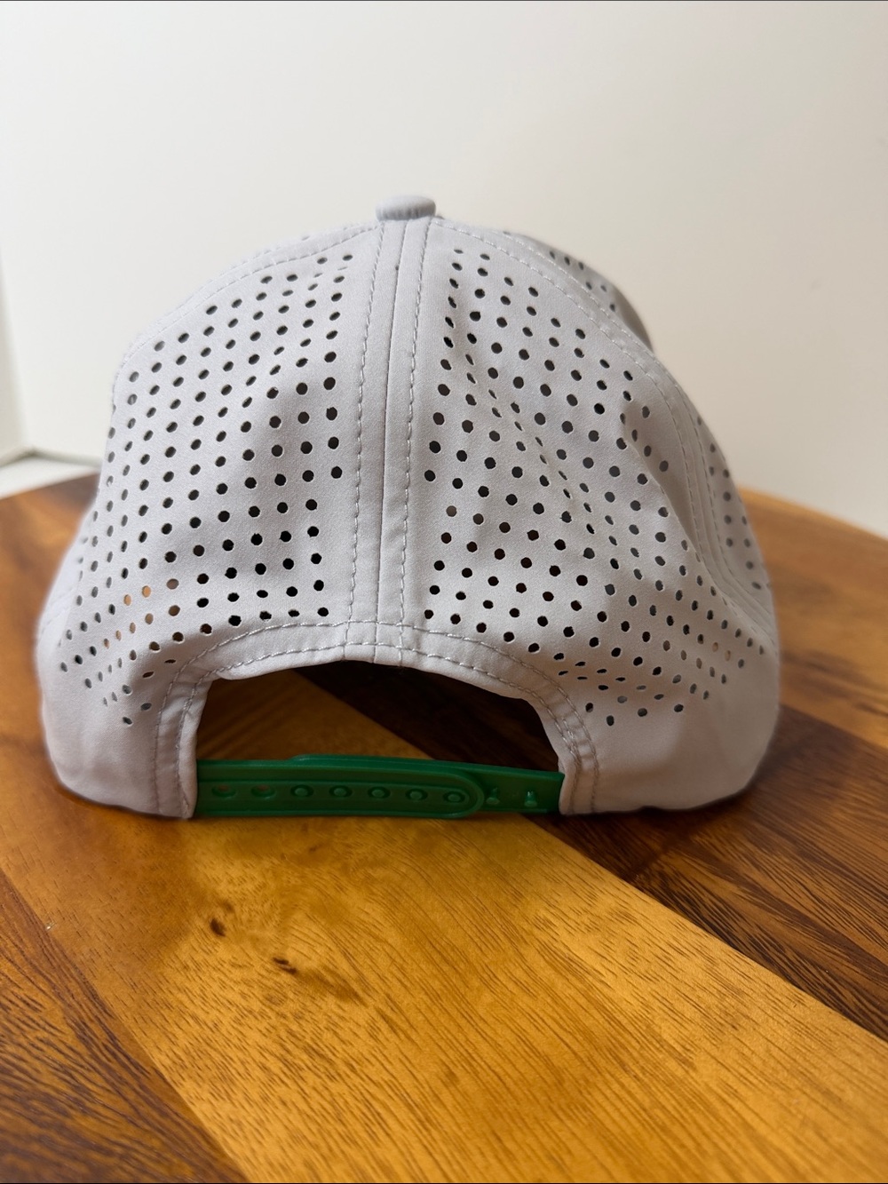 New Dad SZN Modern Performance Rope Hat, 6 Panel SnapBack, NWOT, Grey & Green - Picture 4 of 8
